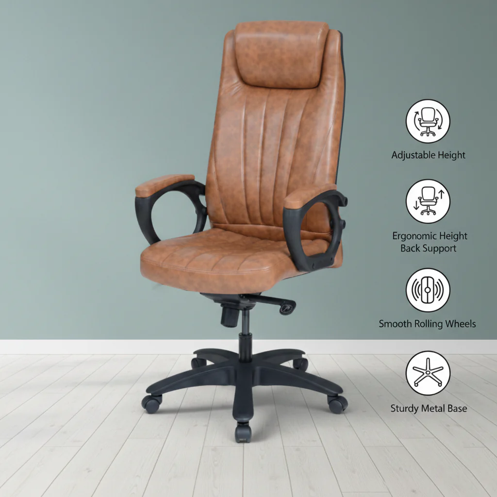 Aston High Back Revolving Chair S-546-L - Image 5