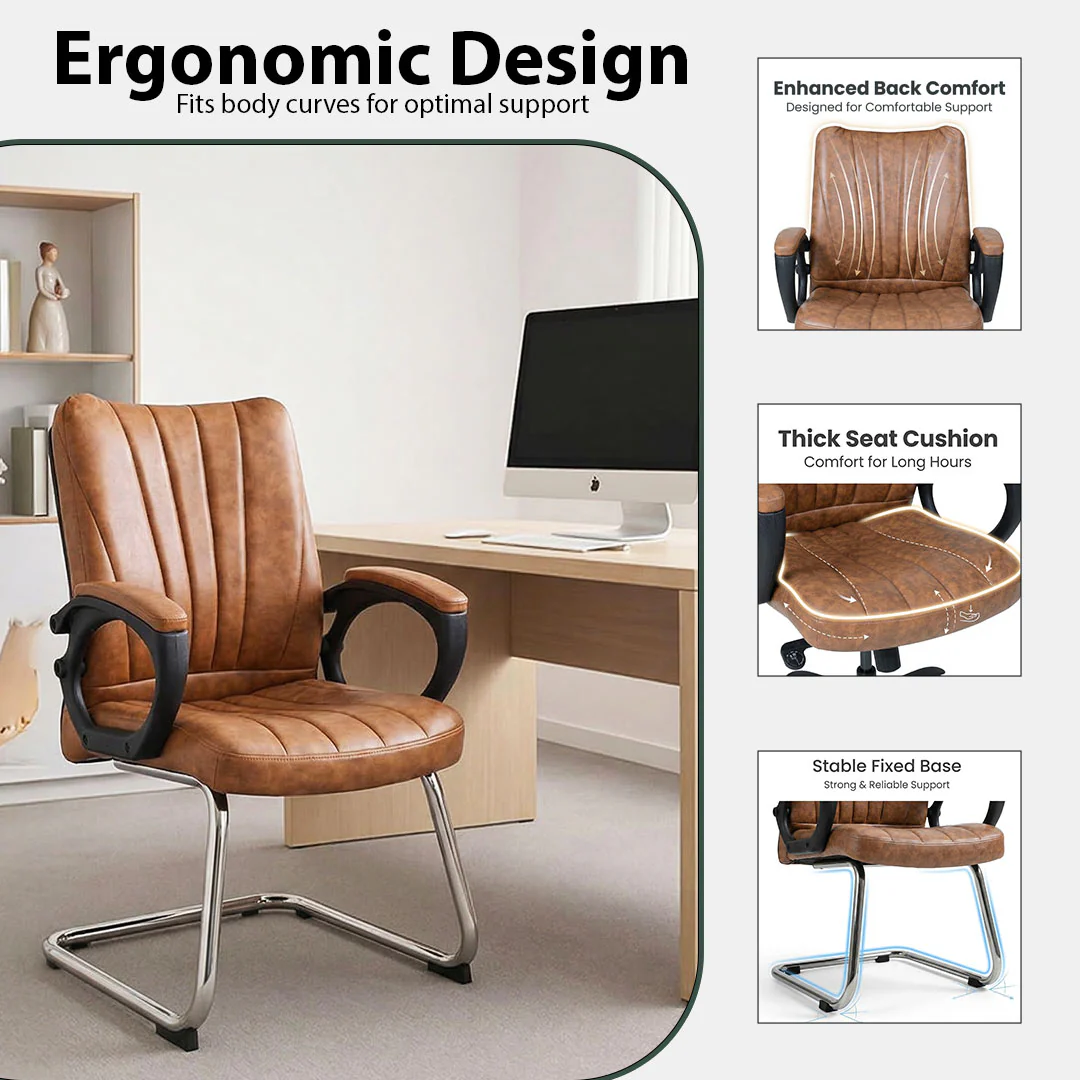Aston Low Back Visitor Chair Model SAAB S-548-L-VO - Image 3