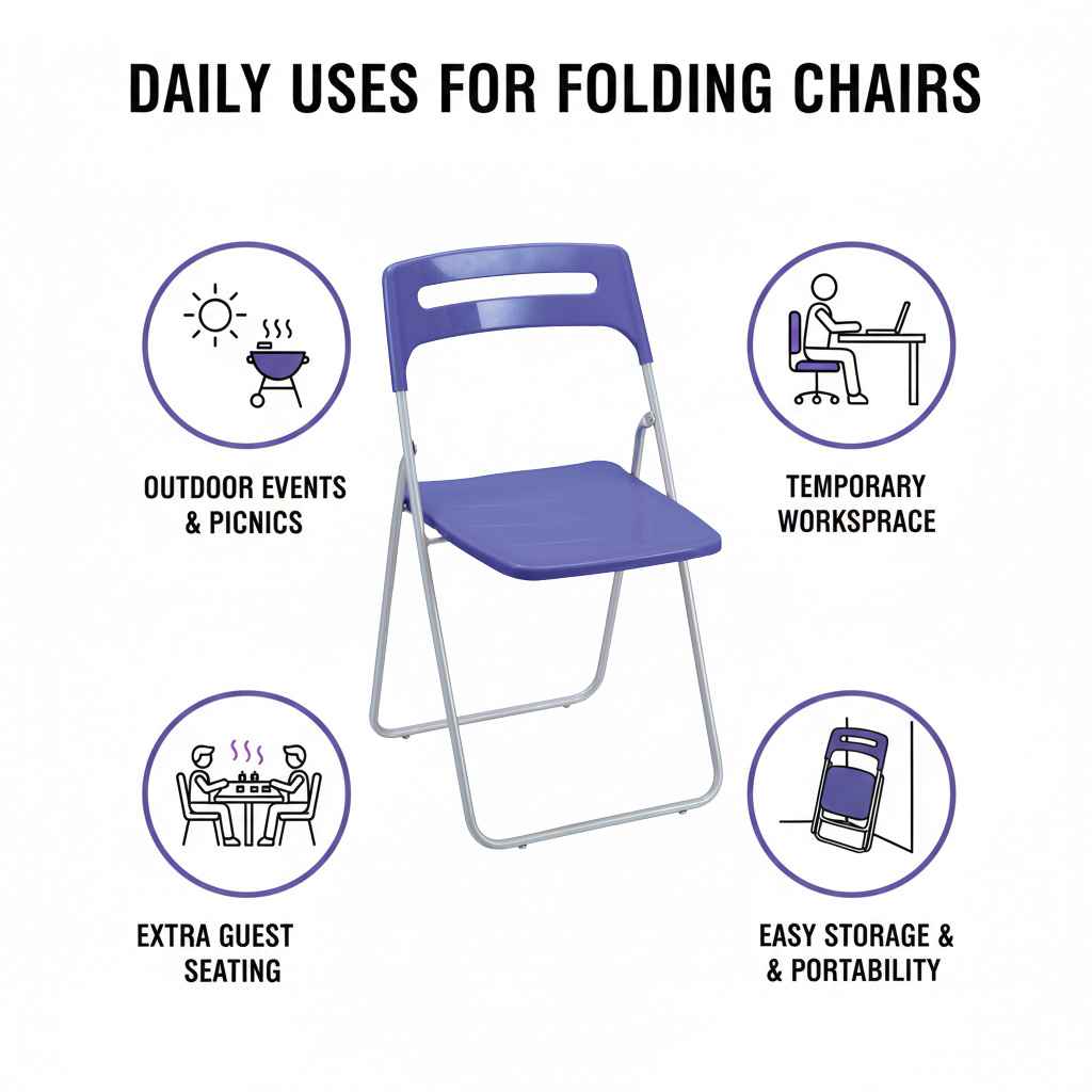 BESTA Folding Chair SP-312 - Image 3