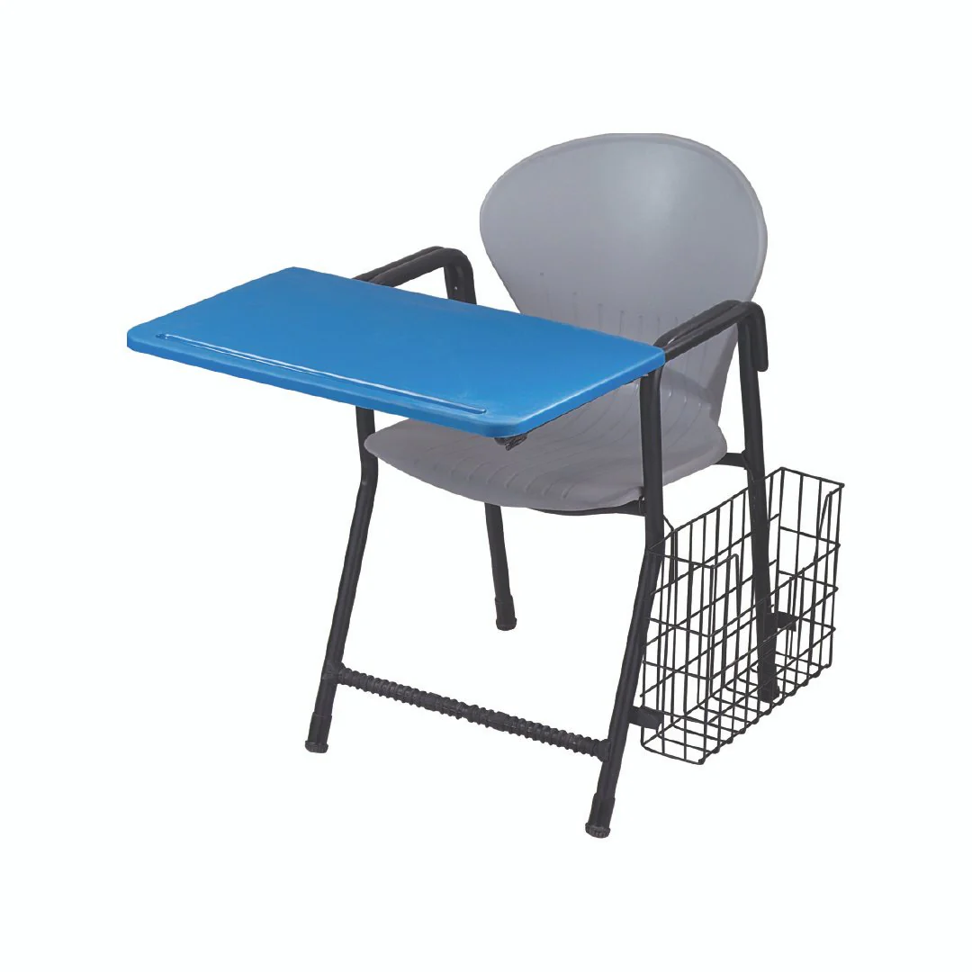Peacock Shell Desk Shelf Chair With Bookshelf SAAB S-06-DB - Image 4
