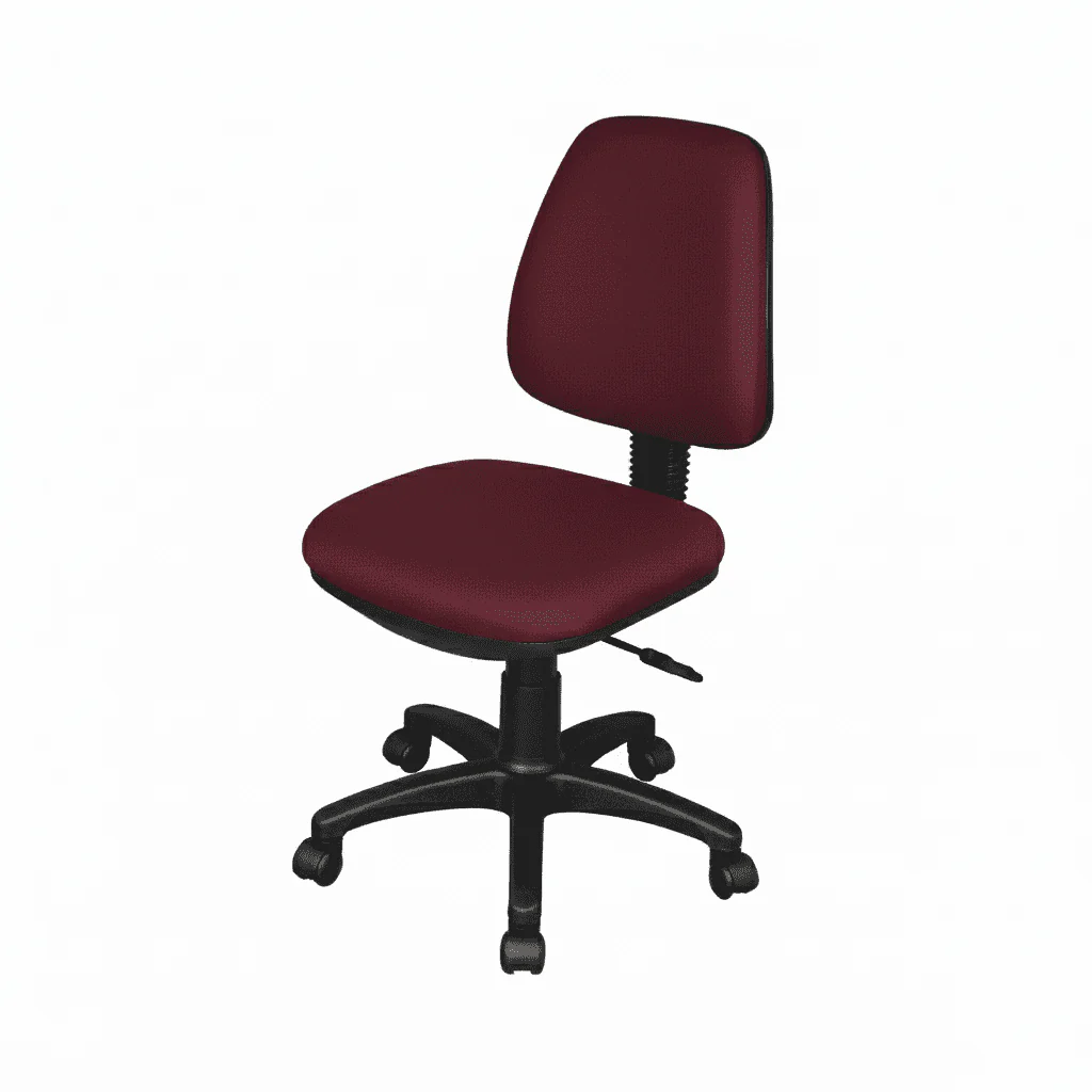 SAAB Computer Chair Without Arms With Hydraulic Jack and Stopper Model SAAB S-508 - Image 7