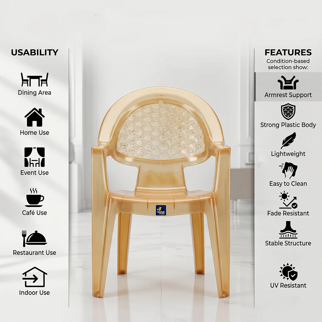 Crystal Chair SPC-630 - Image 4