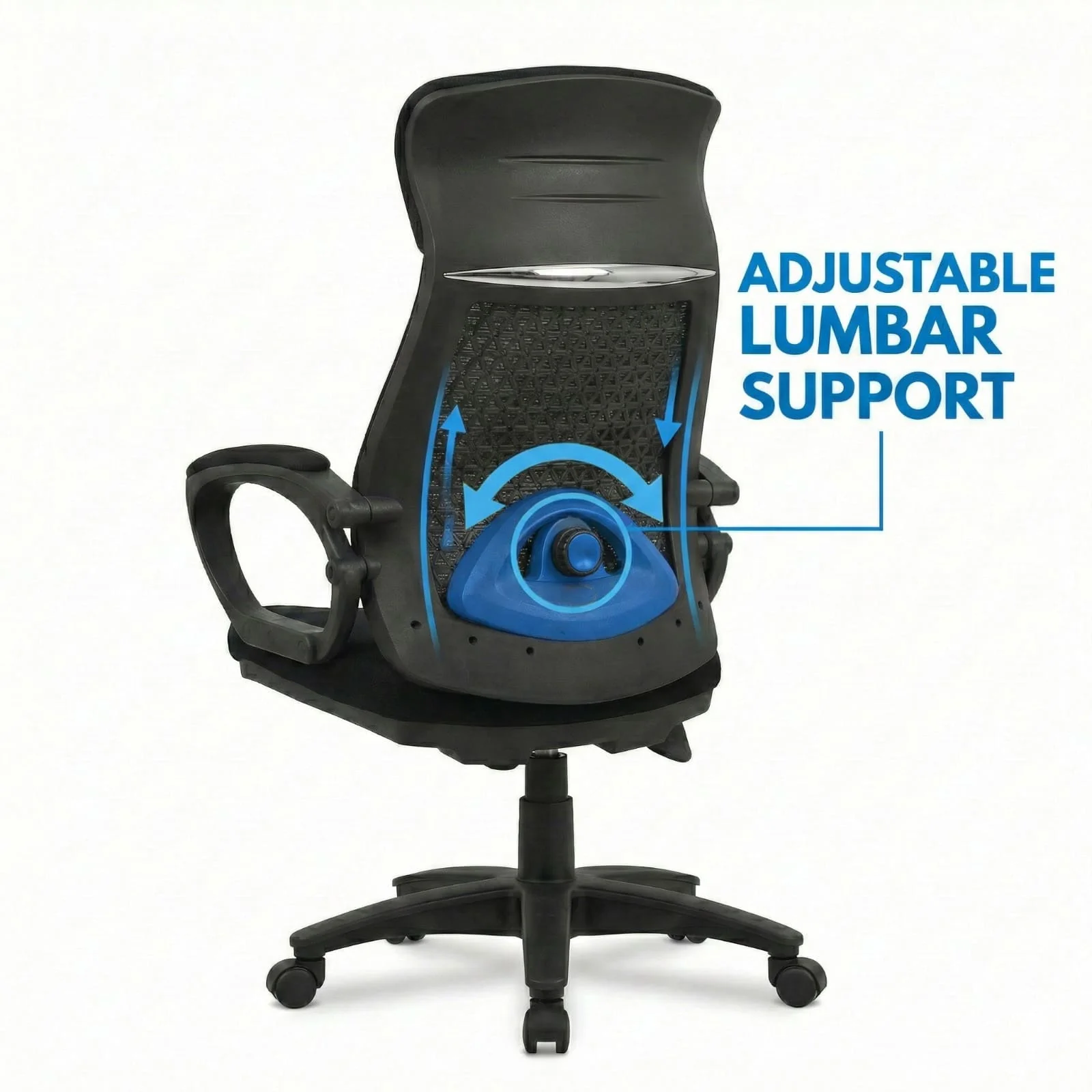 HINOMI Pro Real Time Ergonomic Mesh Chair Model SAAB SM-786 - Image 5