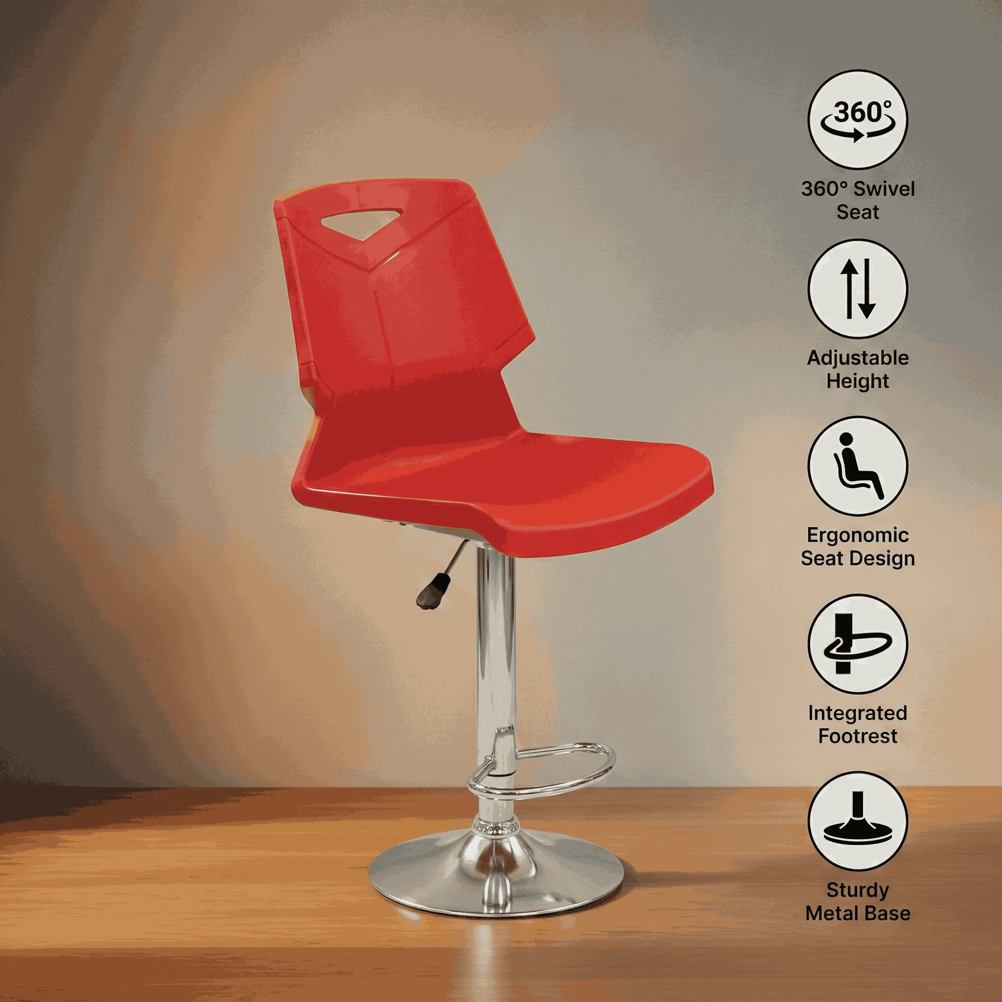 Bar Chair S-195-HBT - Image 3