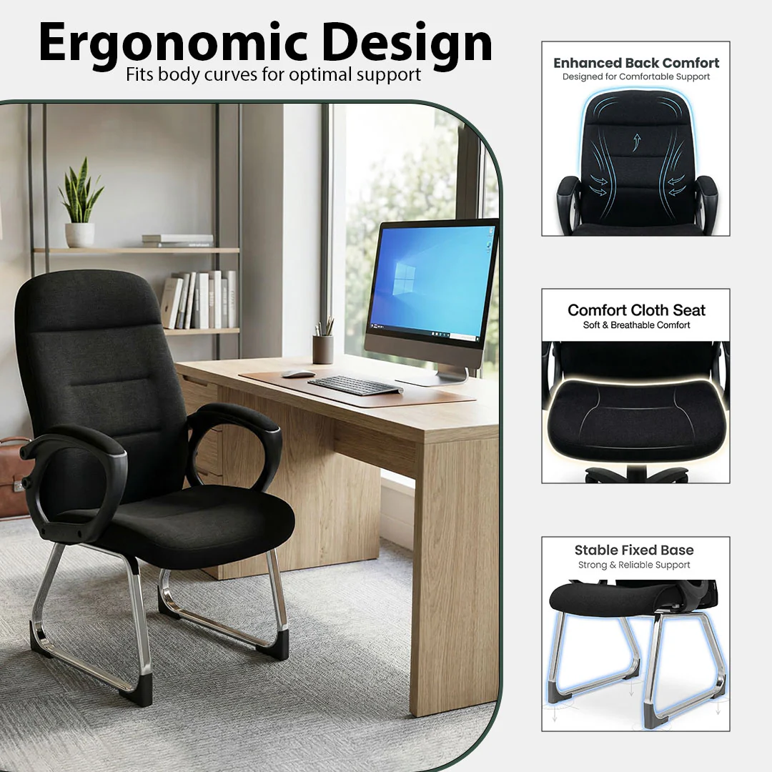 Orion Low Back Office Visitor Chair SAAB S-525-VO - Image 3