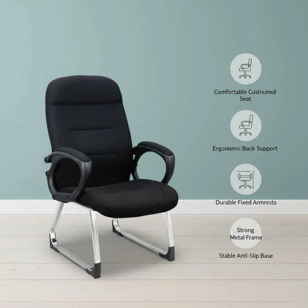 Orion Low Back Office Visitor Chair SAAB S-525-VO - Image 4