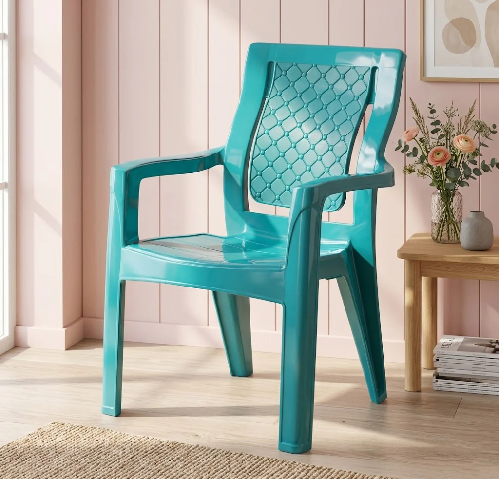ORTHO SP-844 Full Plastic Arms Chair - Image 9