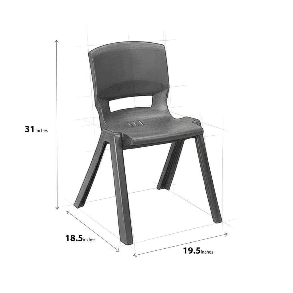 Posturo Mini Chair SP-076 - Image 9