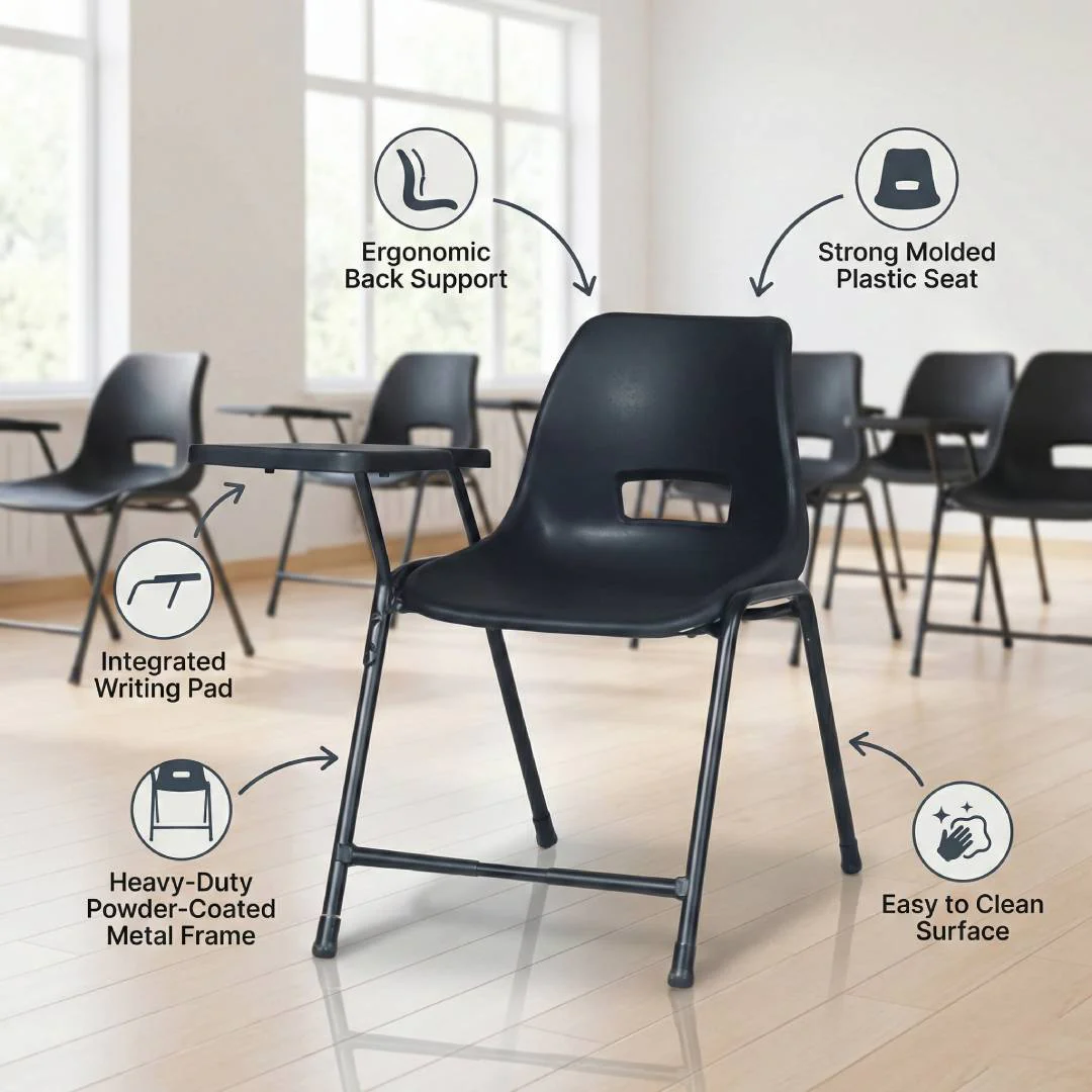 Steel Plastic Baby Holo Study Chair Model SAAB S-200-S - Image 3