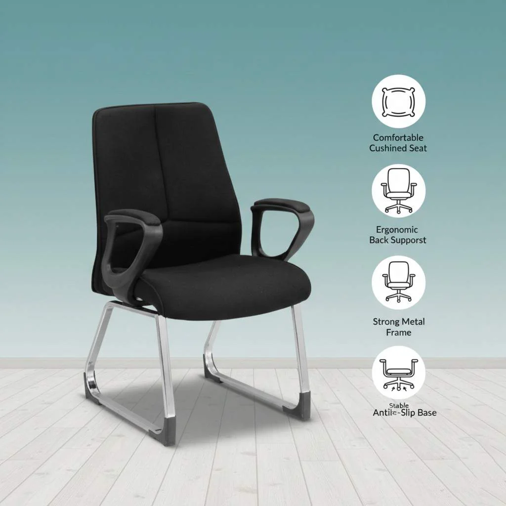 SAAB S-536-VO Office Visitor Chair - Image 4