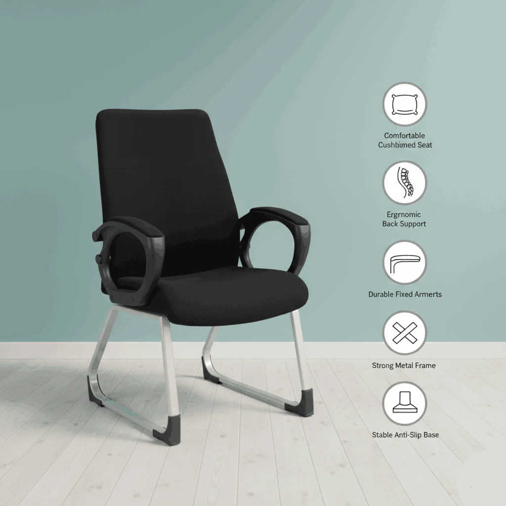 SAAB S-538-VO Office Visitor Chair - Image 5