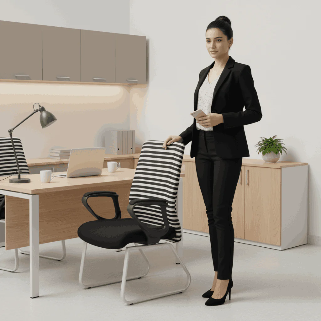 SAAB S-540-VO Office Visitor Chair - Image 2