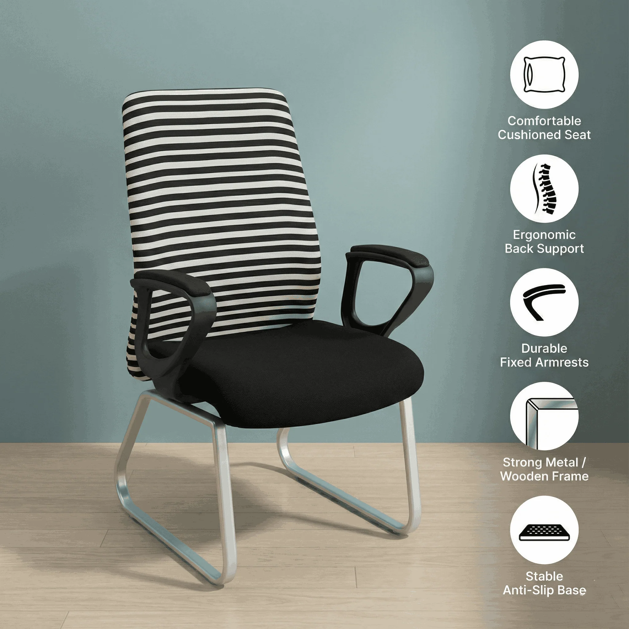 SAAB S-540-VO Office Visitor Chair - Image 4