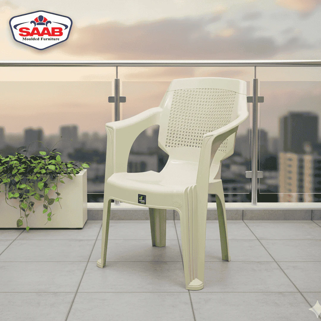 SAAB High Back Jali Chair SP-835 - Image 12