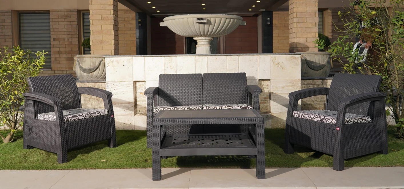 SAAB Rattan Allegra Sofa Set - Image 7