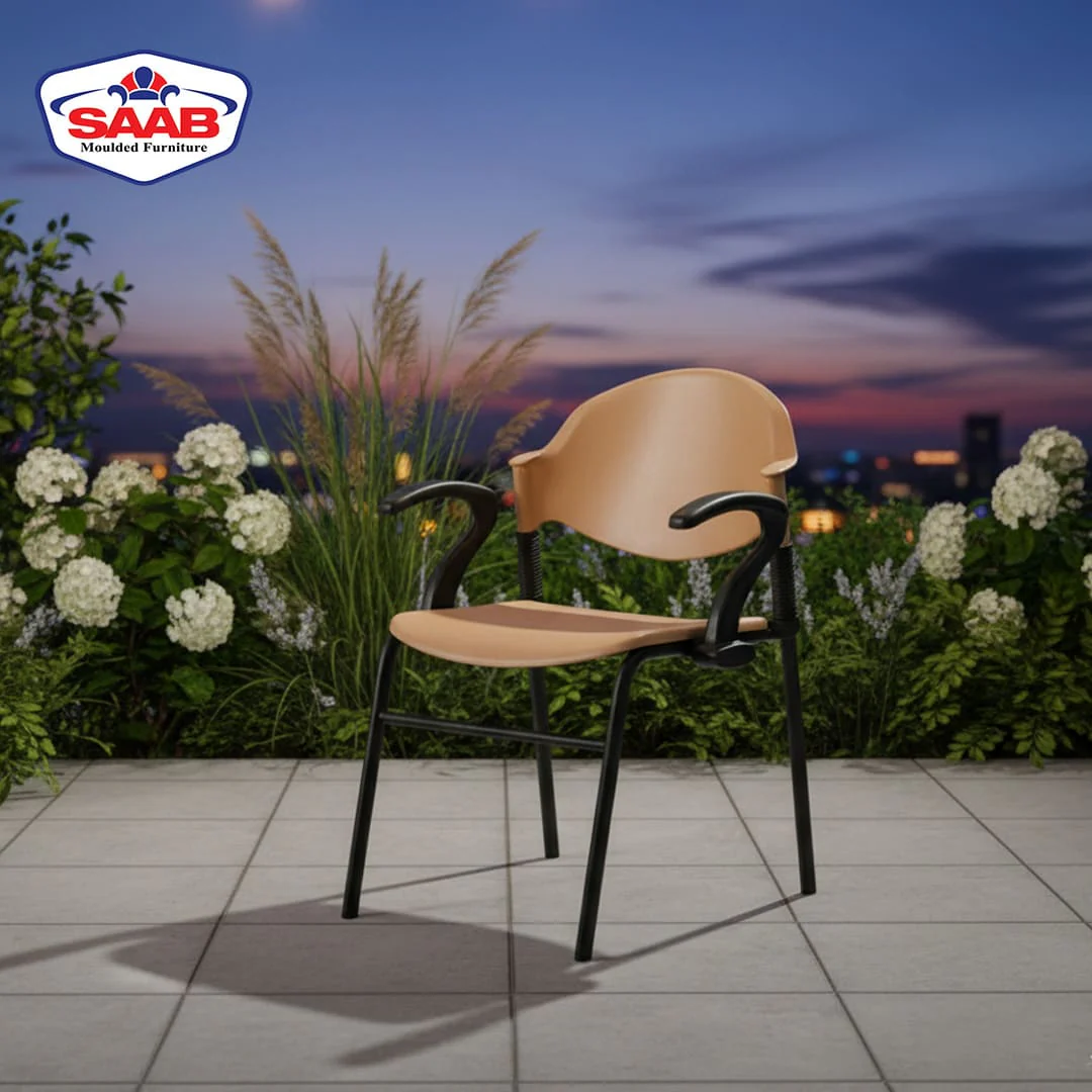 SAAB S-02-A Comforto Arms Chair - Image 4