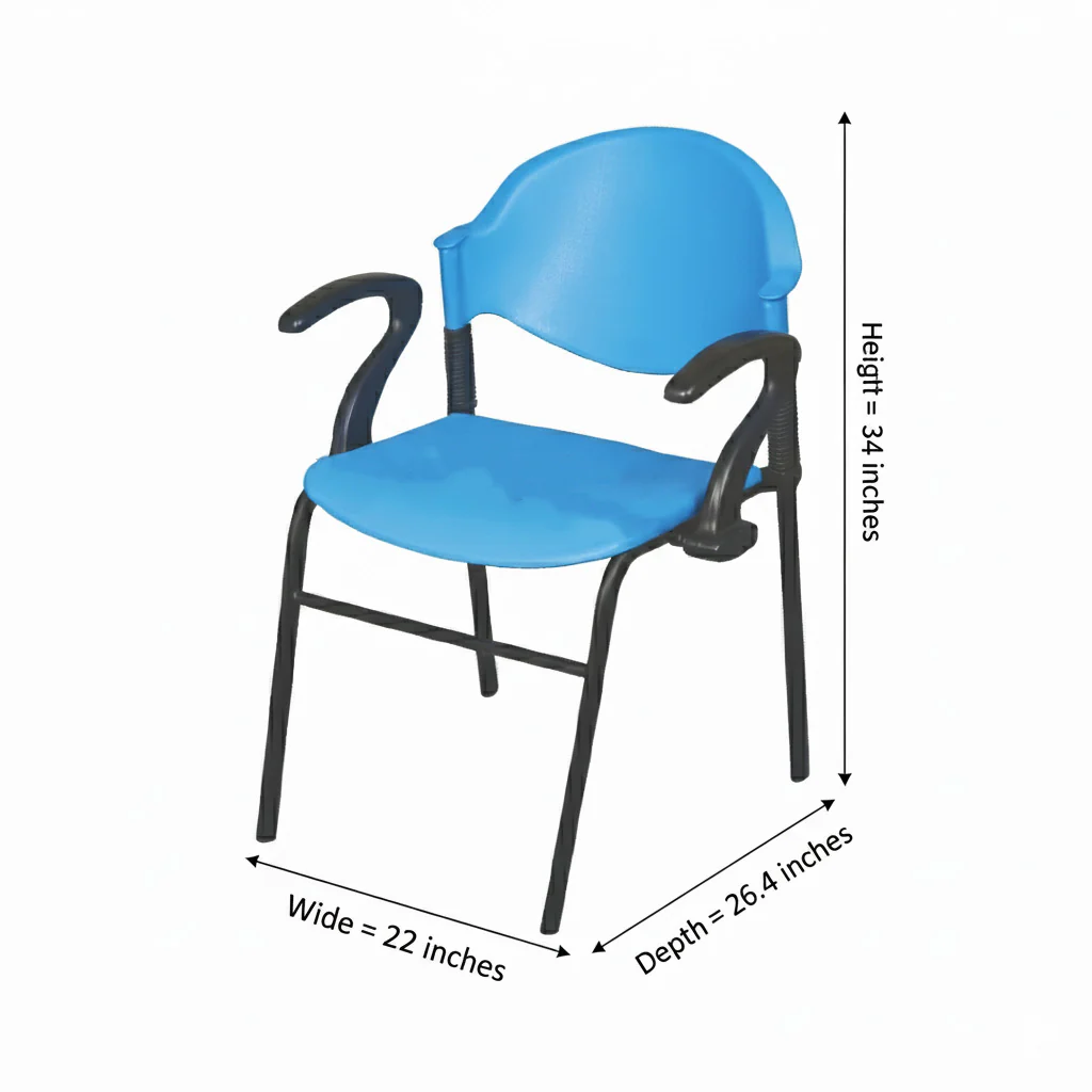 SAAB S-02-A Comforto Arms Chair - Image 5