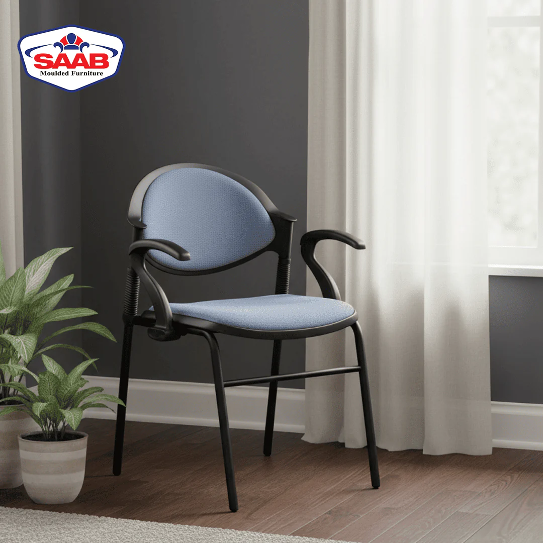 SAAB S-02-AC Comforto Arms Chair with Cushion - Image 2