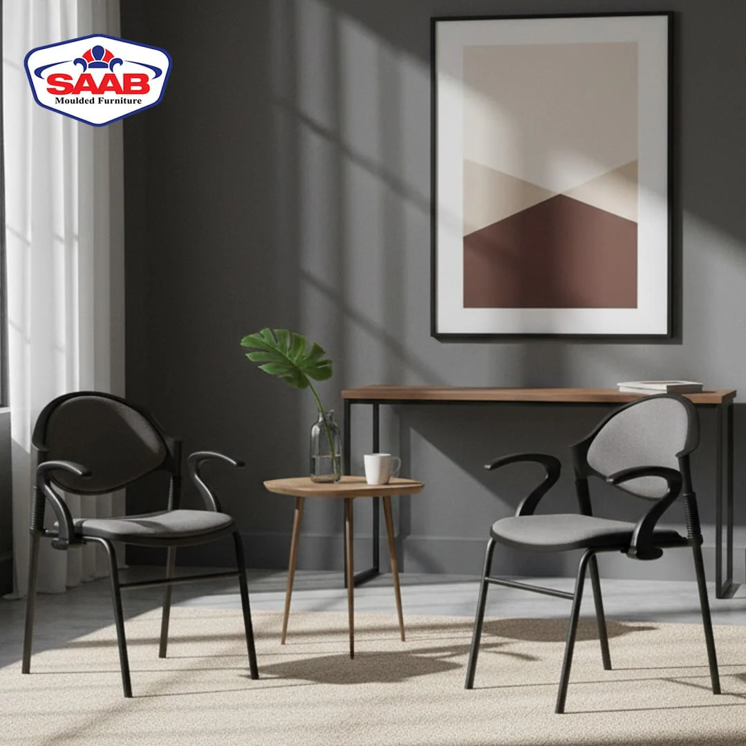 SAAB S-02-AC Comforto Arms Chair with Cushion - Image 5