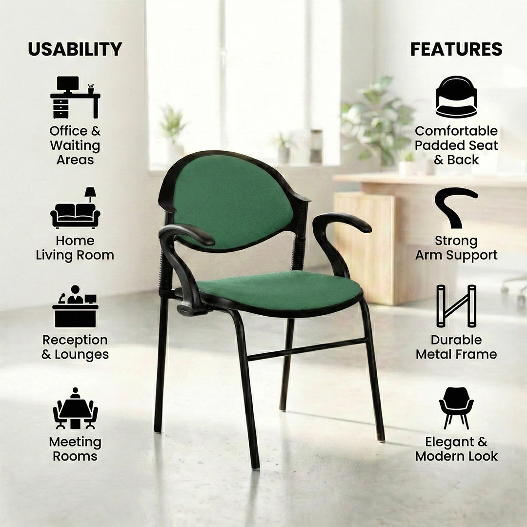 SAAB S-02-AC Comforto Arms Chair with Cushion - Image 8