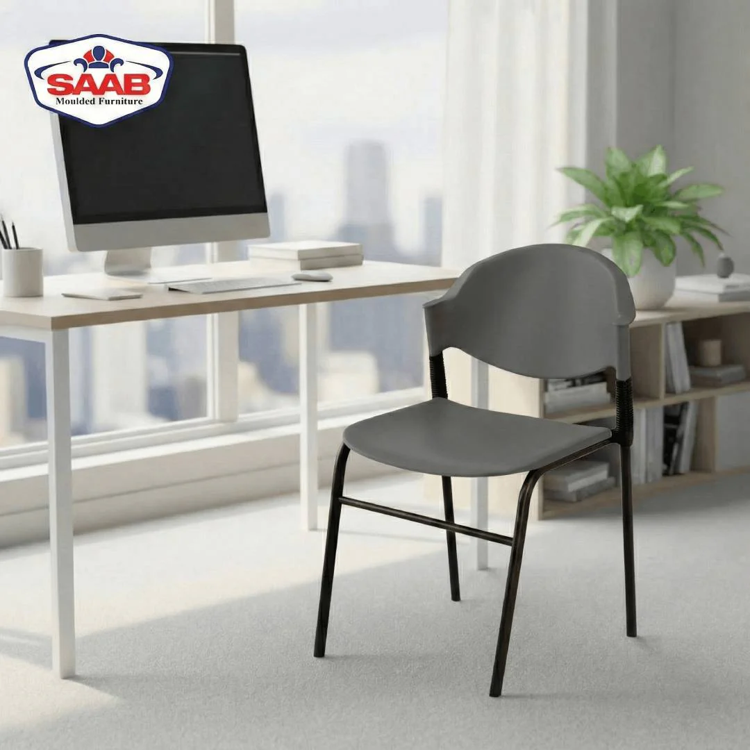 SAAB S-02 Comforto Chair Vertical Pipe - Image 5