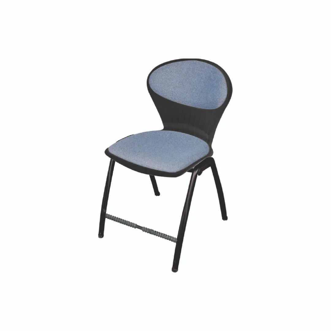 Steel Plastic Peacock Shell Chair with Cushion SAAB S-06-C - Image 6