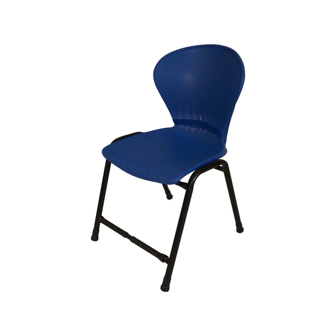SAAB S-06 Steel Plastic Peacock Shell Chair - Image 6