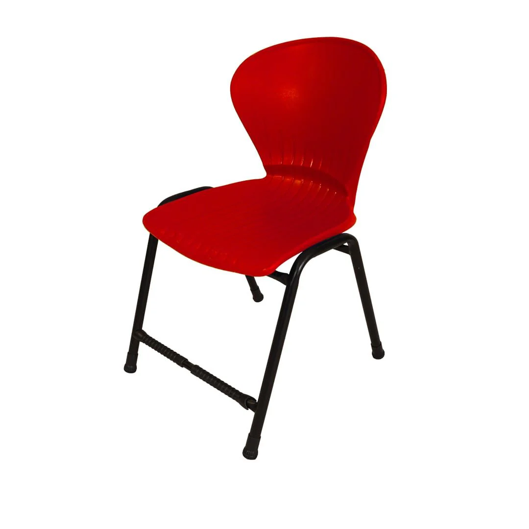 SAAB S-06 Steel Plastic Peacock Shell Chair - Image 7
