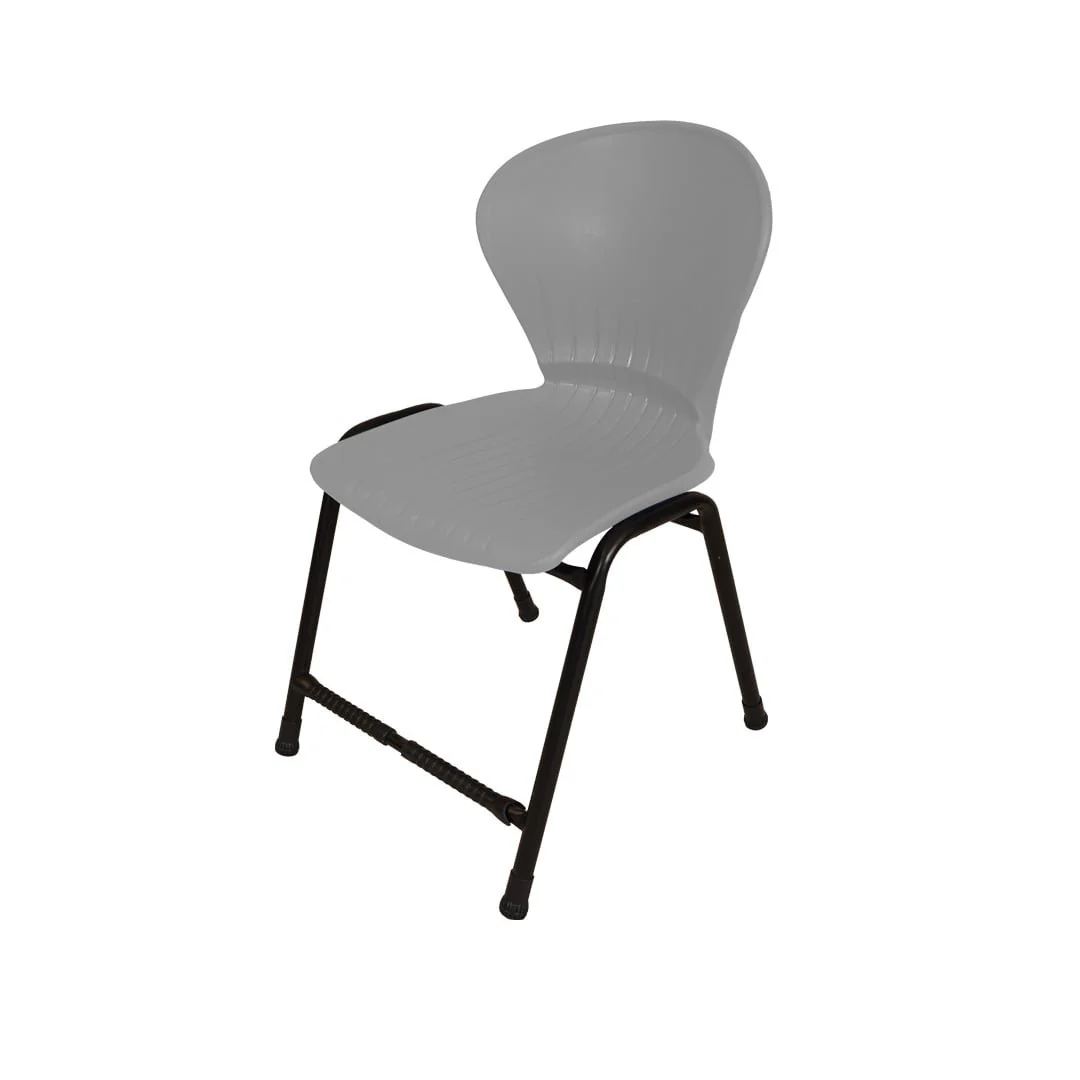 SAAB S-06 Steel Plastic Peacock Shell Chair - Image 8