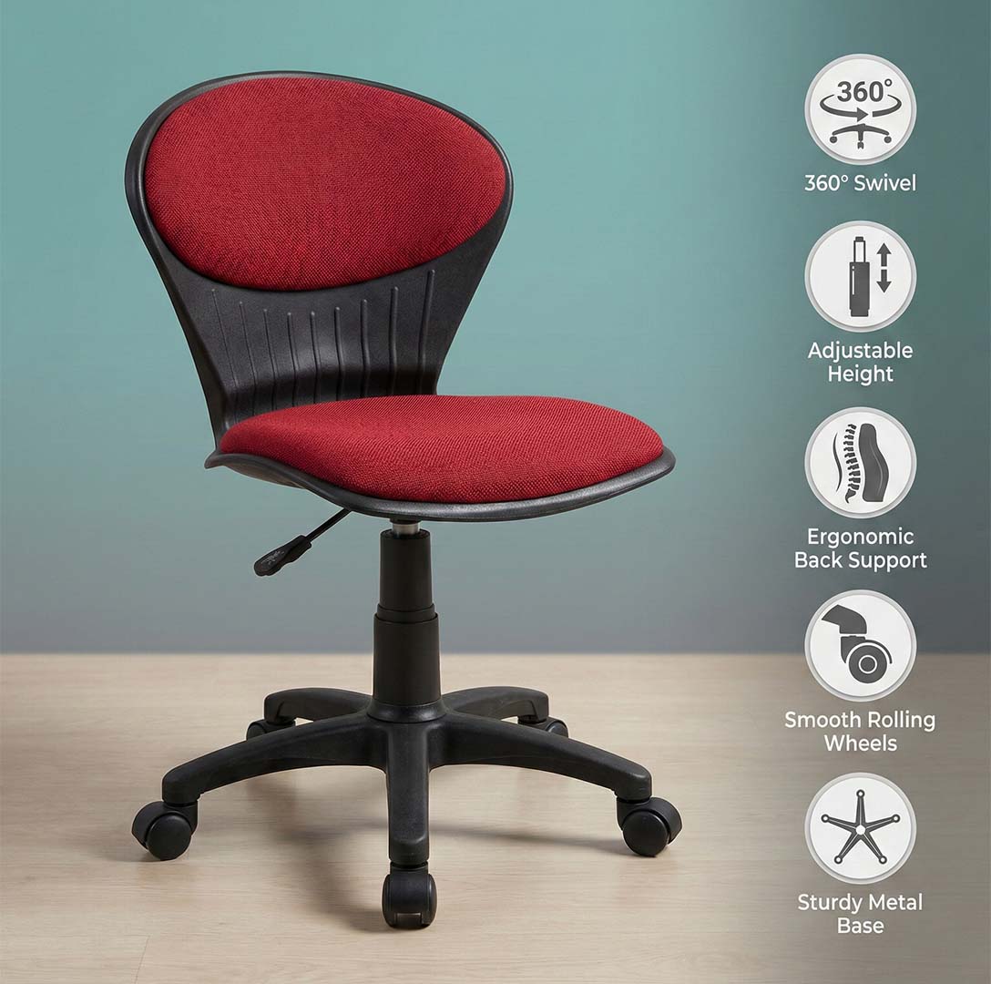SAAB S-15-HC Peacock Shell Revolving Chair - Image 3