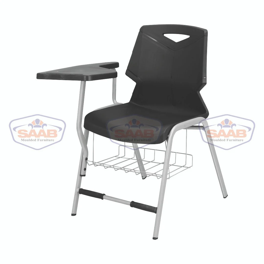 S-195-SB Green Shell Study Chair With Basket - Image 4