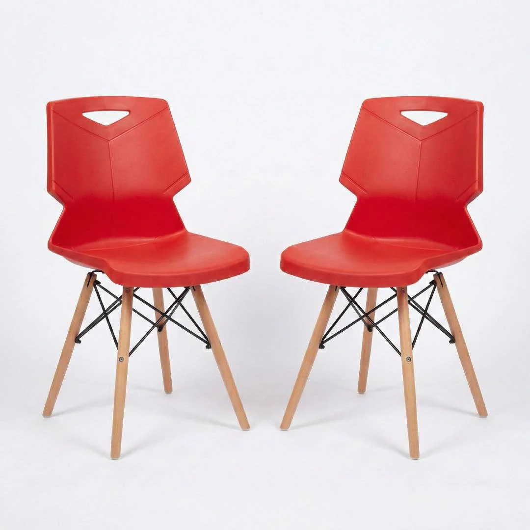 Wooden Legs Chair S-195-WL - Image 5