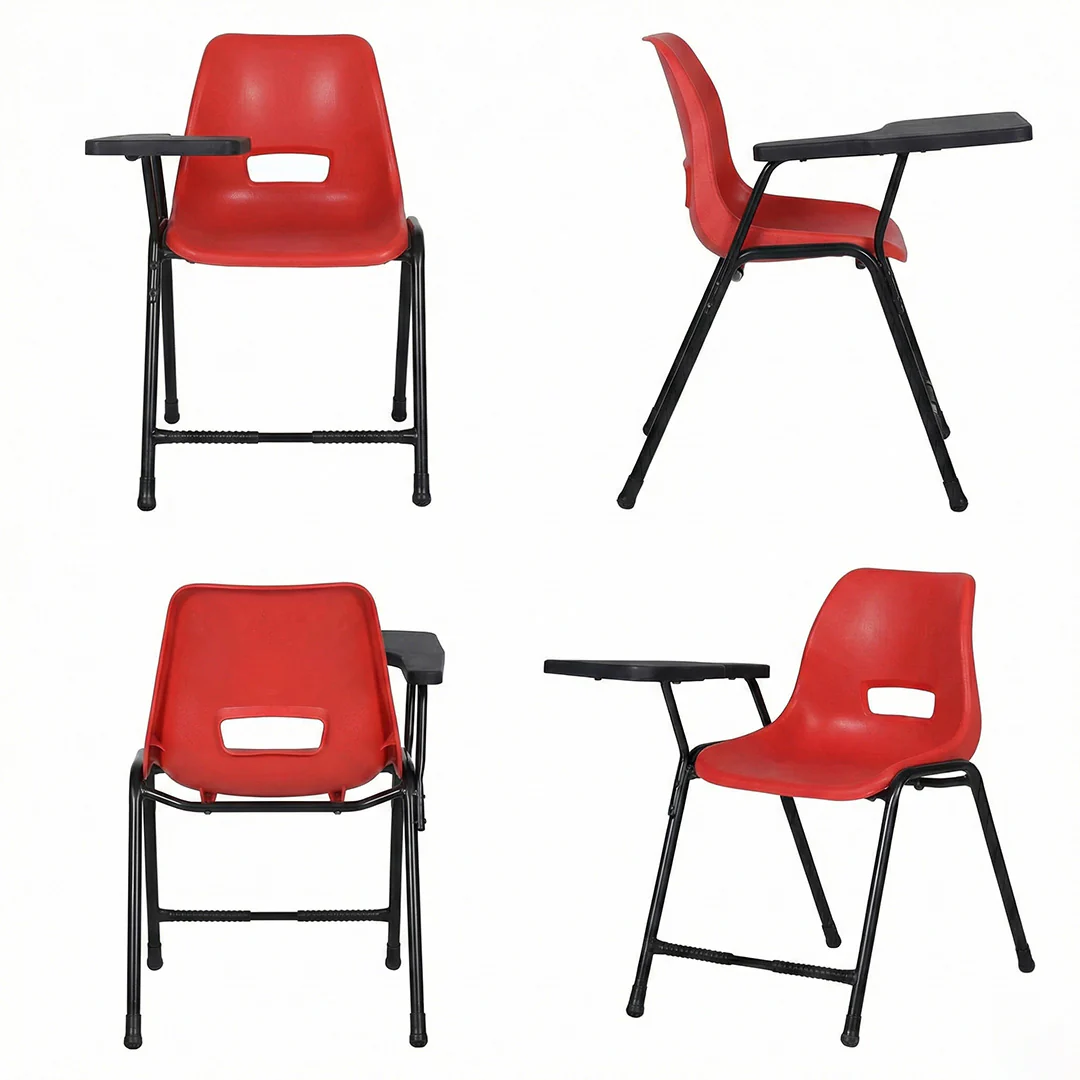 SAAB S-204-S Steel Plastic Holo Study Big Shell Chair - Image 6