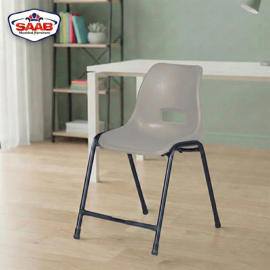 SAAB S-204 Steel Plastic Holo Study Big Shell Chair - Image 5
