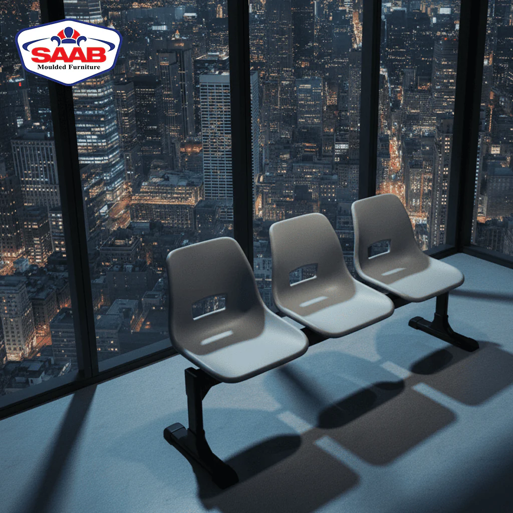 SAAB S-252-H Holo Big Shell Sofa 3-Seater Double Channel - Image 4