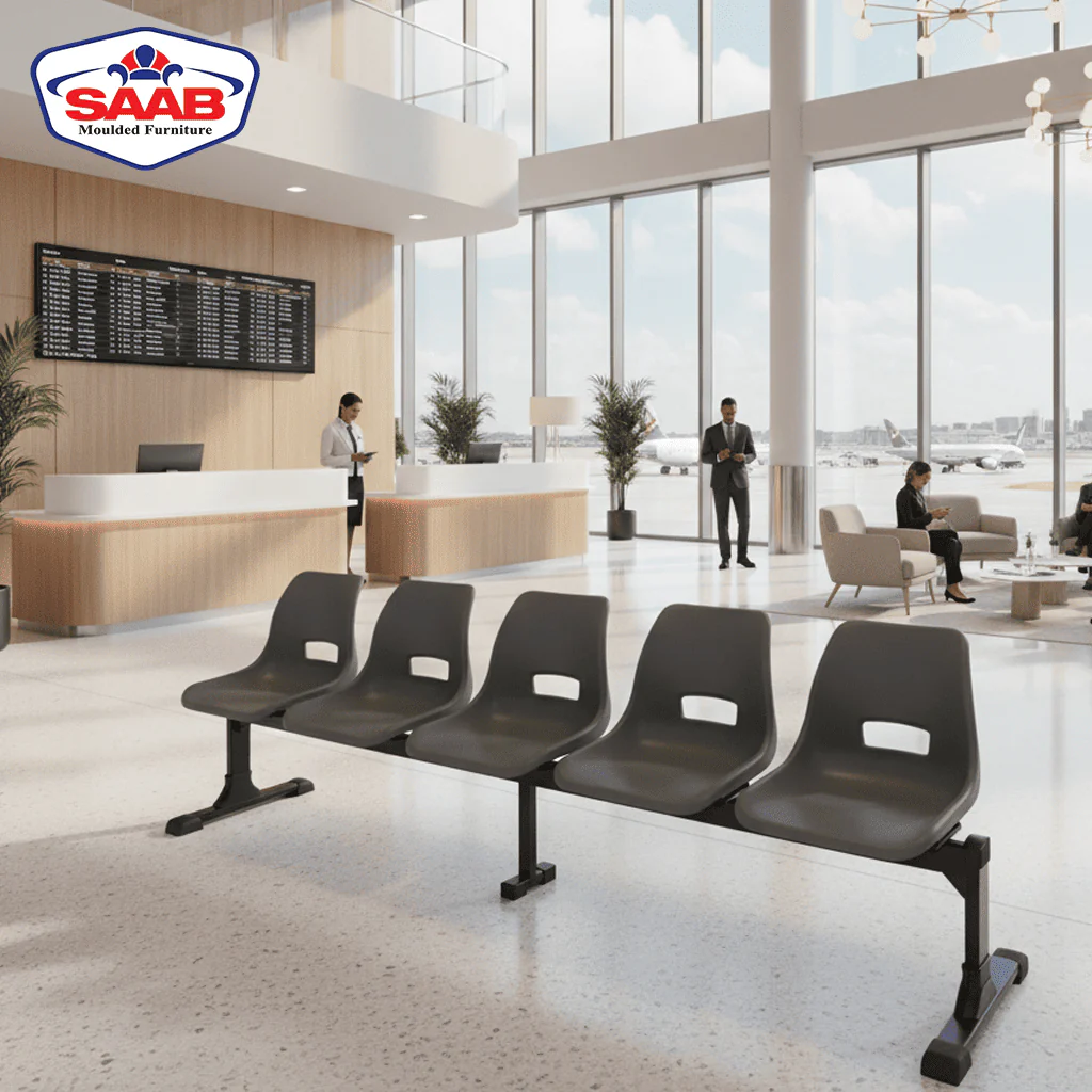 SAAB S-254-H Holo Big Shell Sofa 5-Seater Double Channel - Image 4