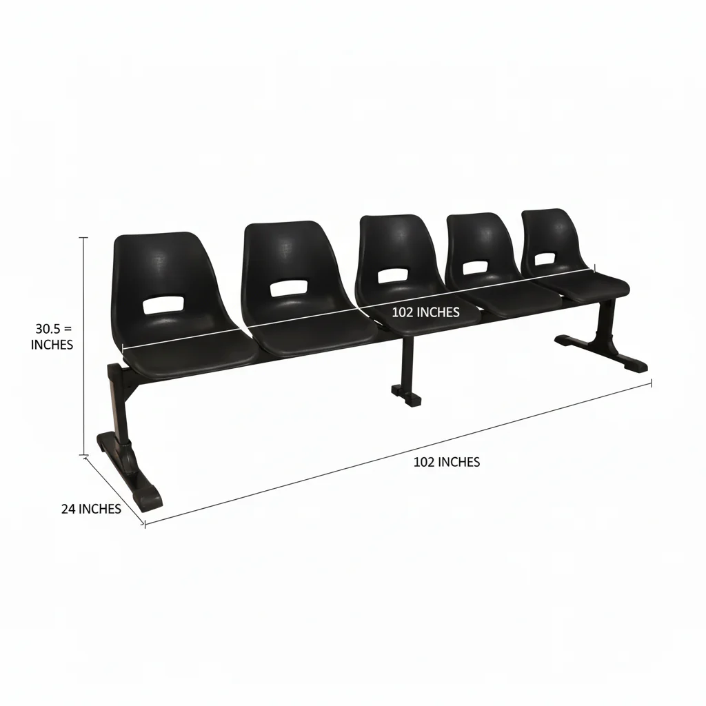 SAAB S-254-H Holo Big Shell Sofa 5-Seater Double Channel - Image 7