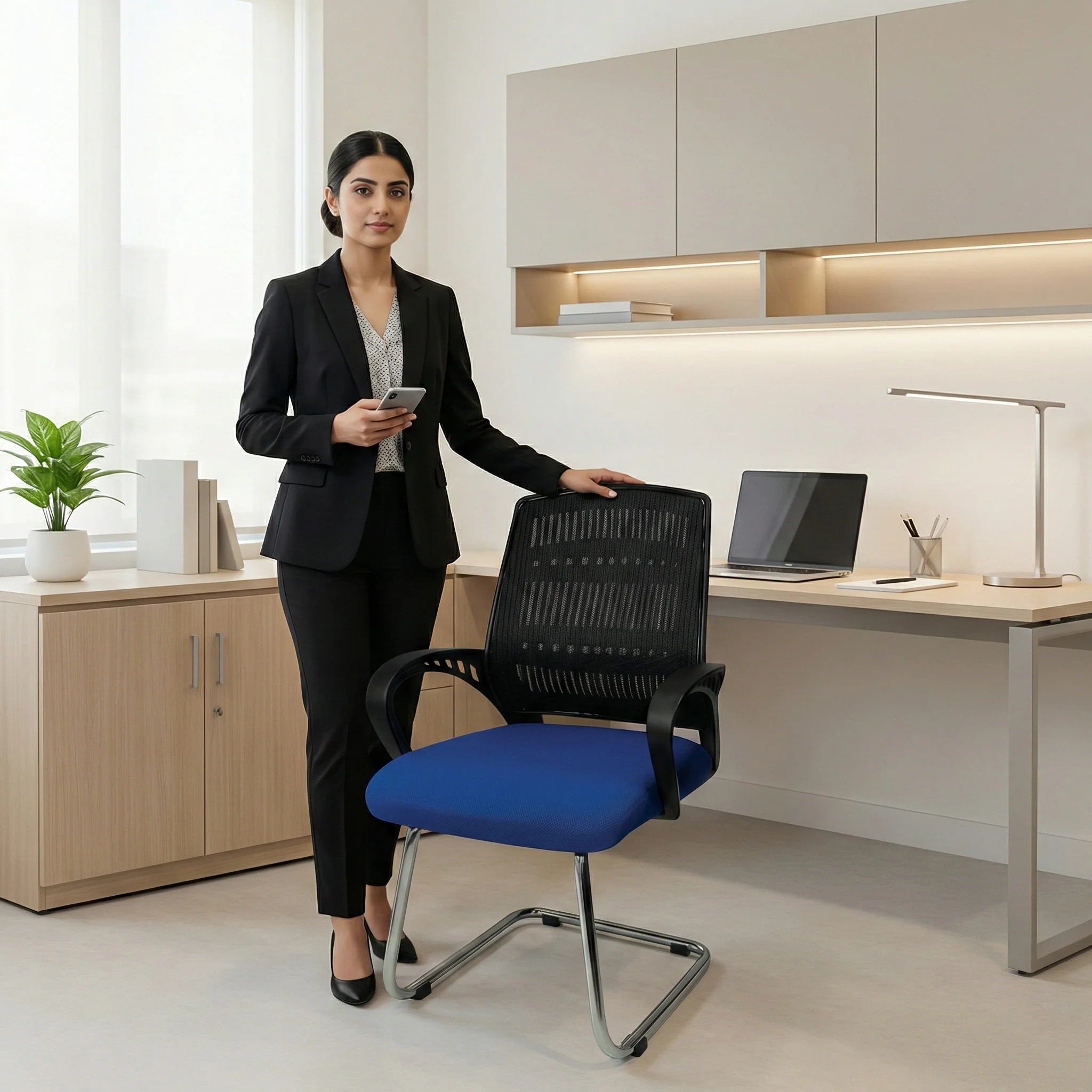 SAAB S-348 Ergonomic Visitor Chair - Image 2
