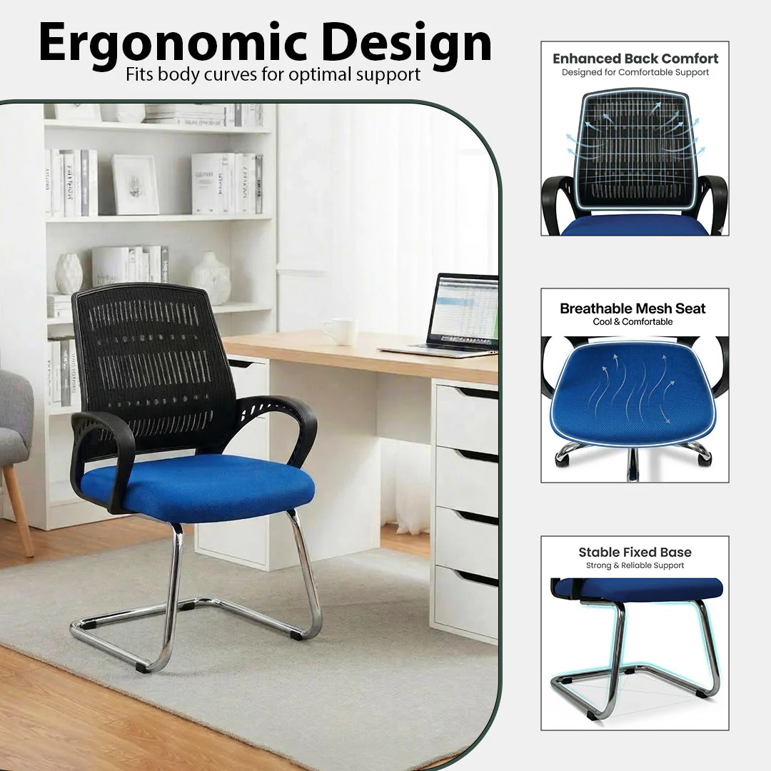 SAAB S-348 Ergonomic Visitor Chair - Image 3