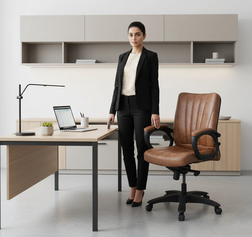 Aston Low Back Revolving Chair Model SAAB S-548-L - Image 2