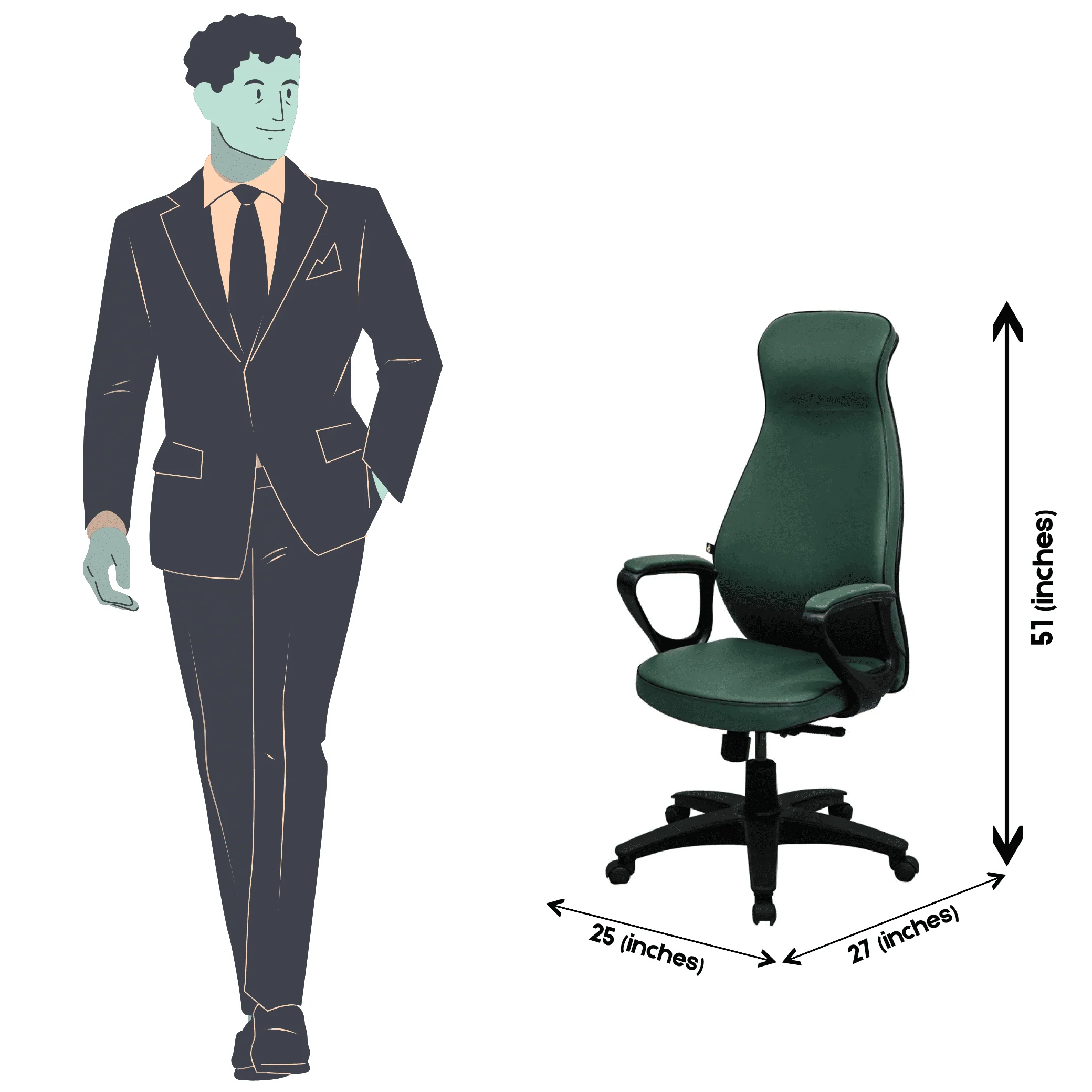 SAAB S-552 Ergonomic Office Chair - Image 7