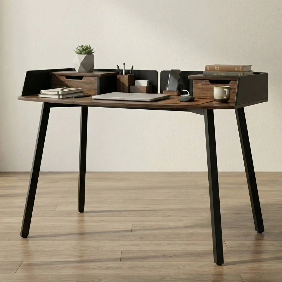 SAAB S-994-WT-MLT Modern Wooden Desk - Image 3