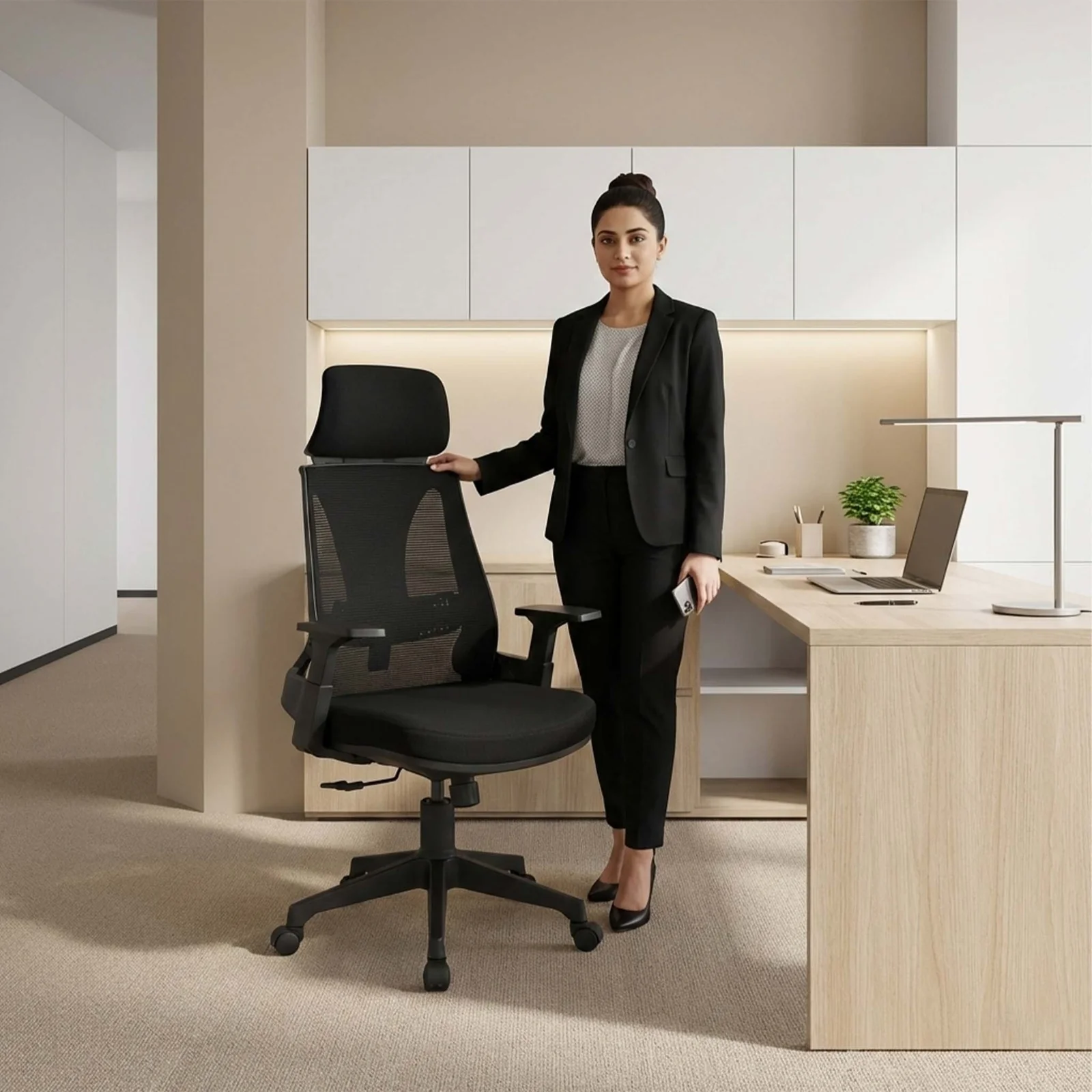 SAAB SM-790 Prime Pro Executive High Back Chair - Image 6
