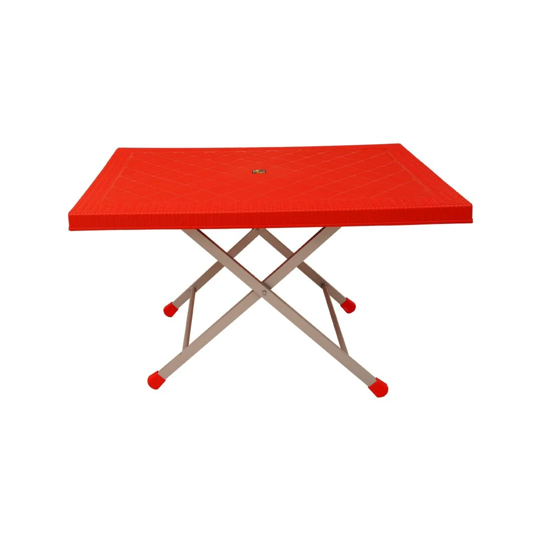 SAAB SP-214-RT Steel Plastic Table With Rattan Top - Image 14