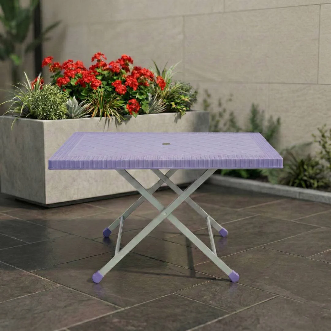 SAAB SP-214-RT Steel Plastic Table With Rattan Top - Image 19