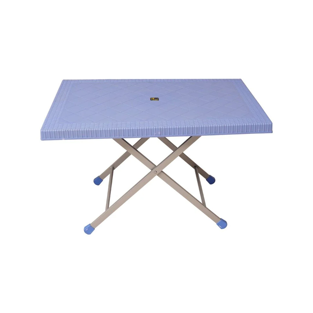 SAAB SP-214-RT Steel Plastic Table With Rattan Top - Image 9