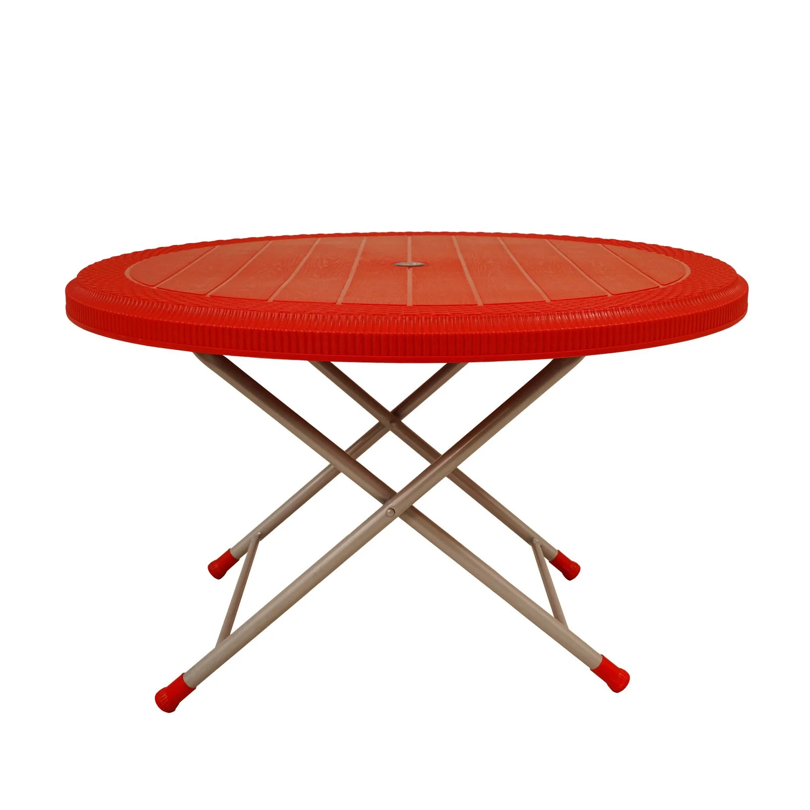 SAAB SP-215-RT STEEL PLASTIC RATTAN ROUND TABLE - Image 11