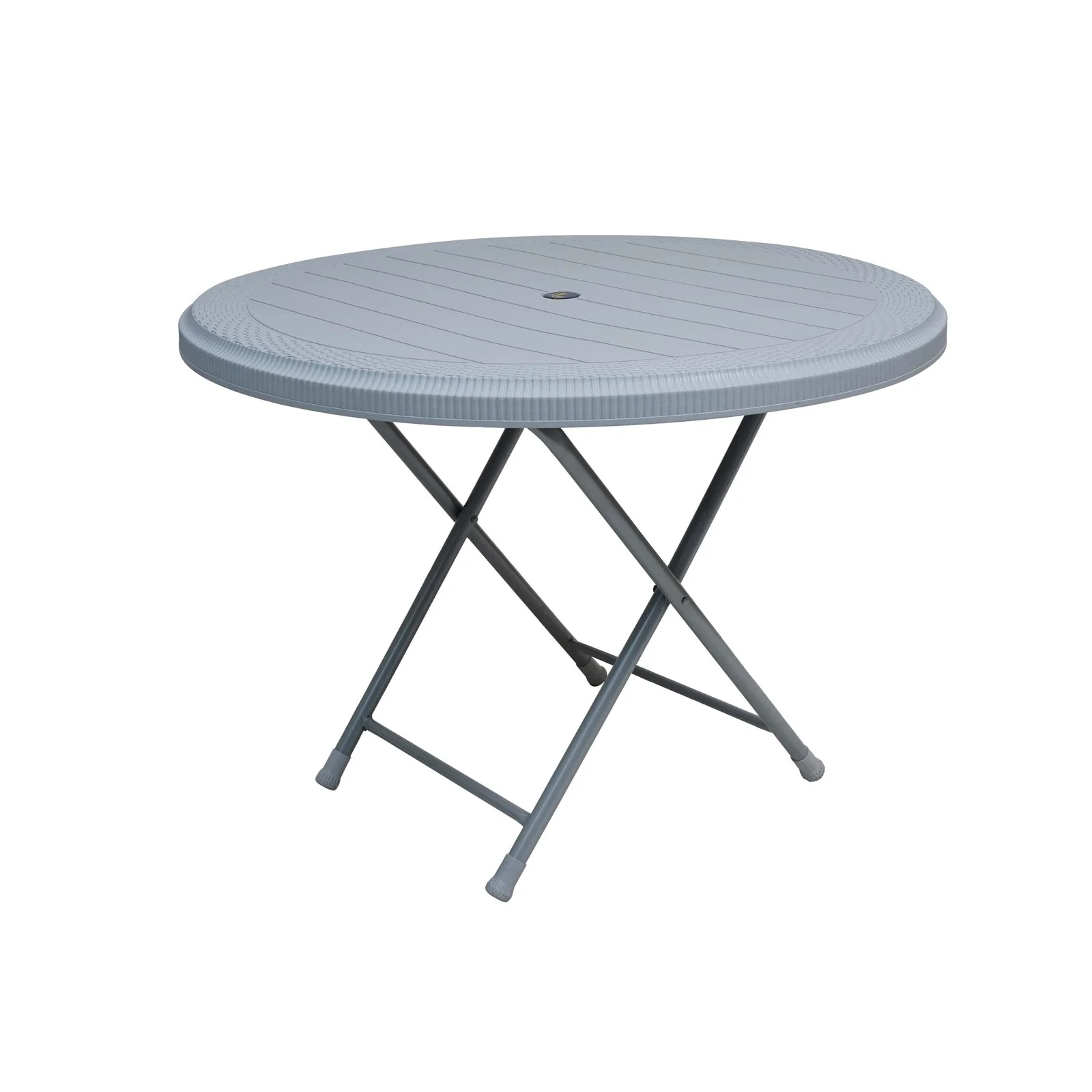 SAAB SP-215-RT STEEL PLASTIC RATTAN ROUND TABLE - Image 12