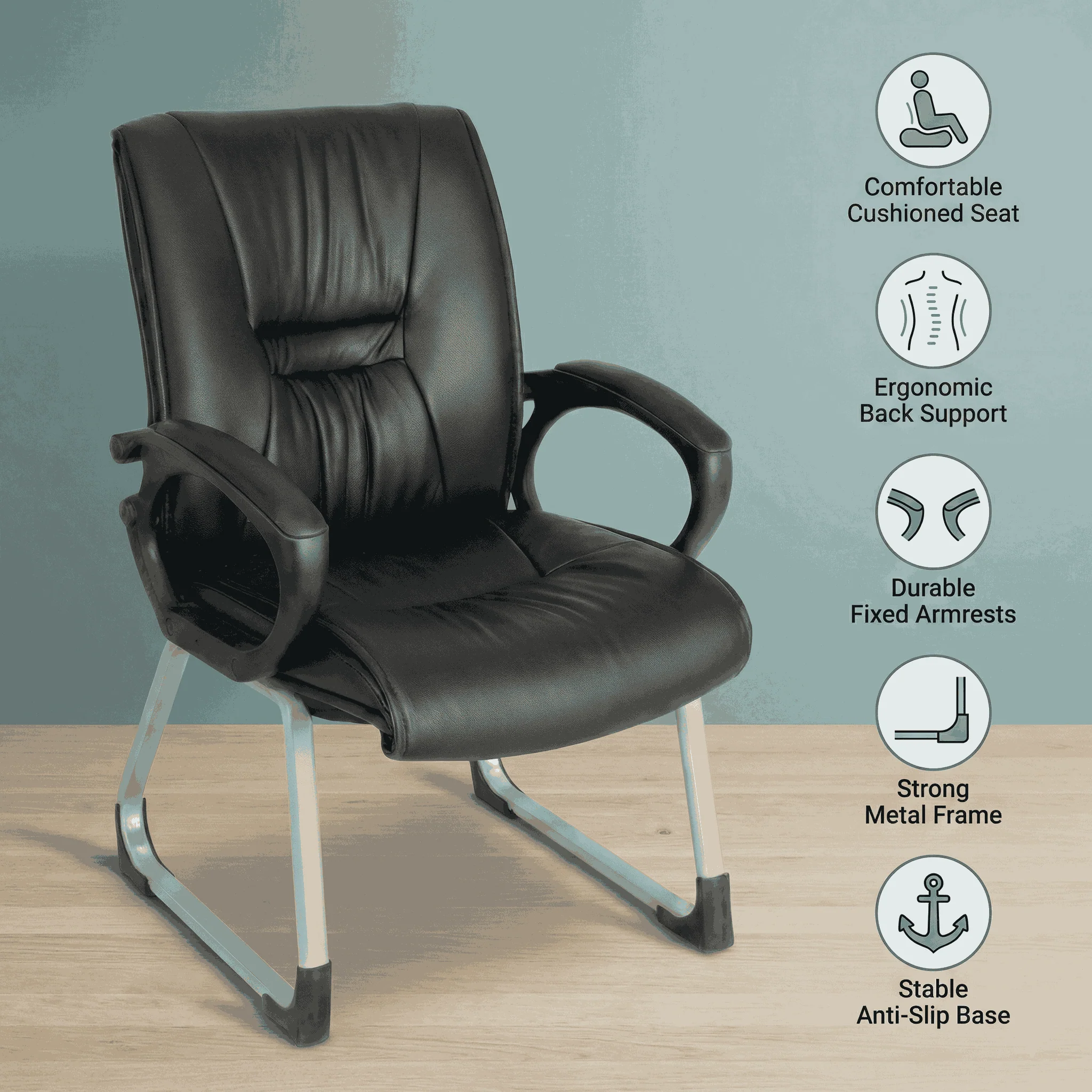 SAAB S-518-VO SENETOR Visitor Chair - Image 3
