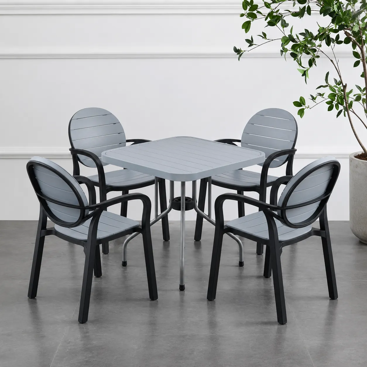 SPECTRUM PATTI CHAIRS SET MODEL SP-675 CHAIRS AND TABLE - Image 17